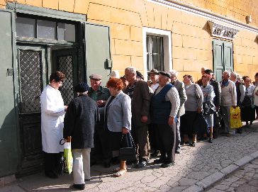 Medikamentenabgabestelle der Diakonie in Sibiu